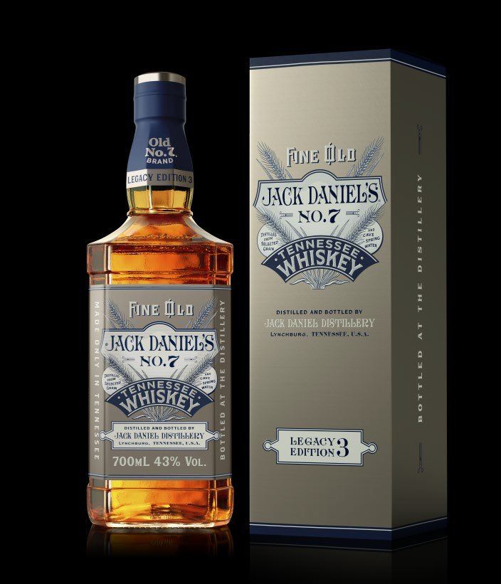 Jack Daniels Bevande alcoliche: Jack Daniel’s Old No. 7 Legacy Edition 3 – Nuovo e nell'imballaggio originale da Deitingen venduto da ped_7s7b