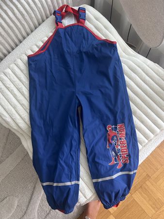 SPIDERMAN REGENHOSE GEFÜTTERT 116/122