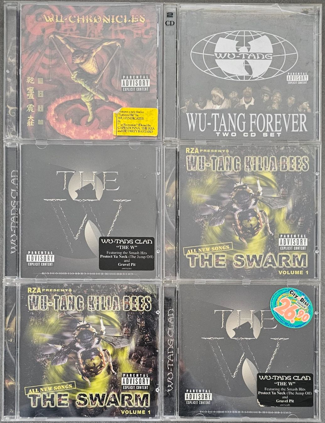 CD: Wu-Tang Clan CD's – Usato da Unterkulm venduto da Chaplyn2018