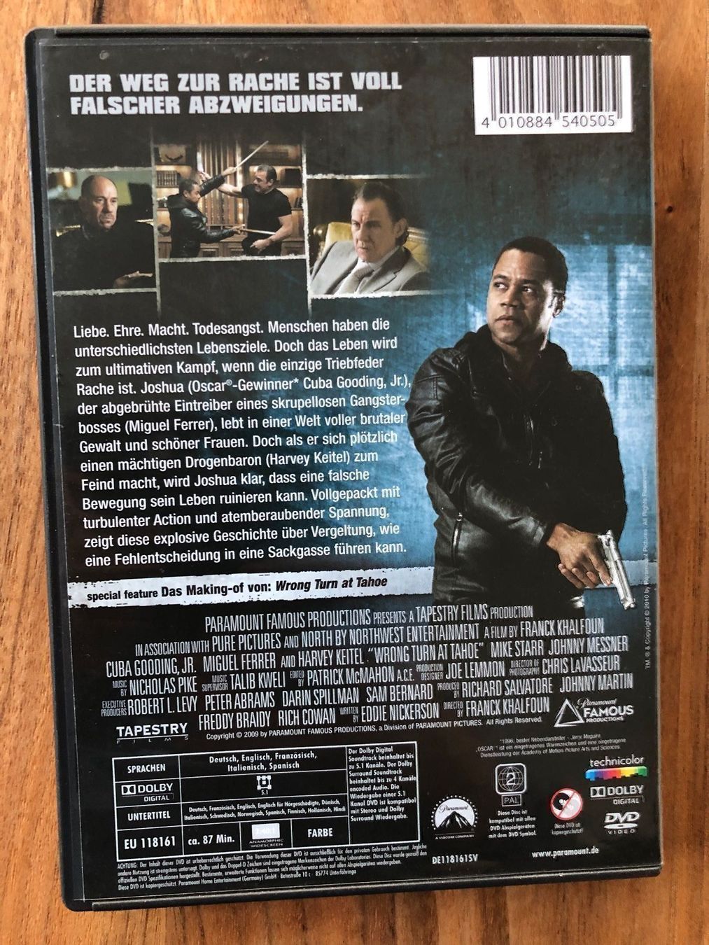 Tutti i DVDs: DVD Wrong Turn at Tahoe – Usato da Belp venduto da brb66 1