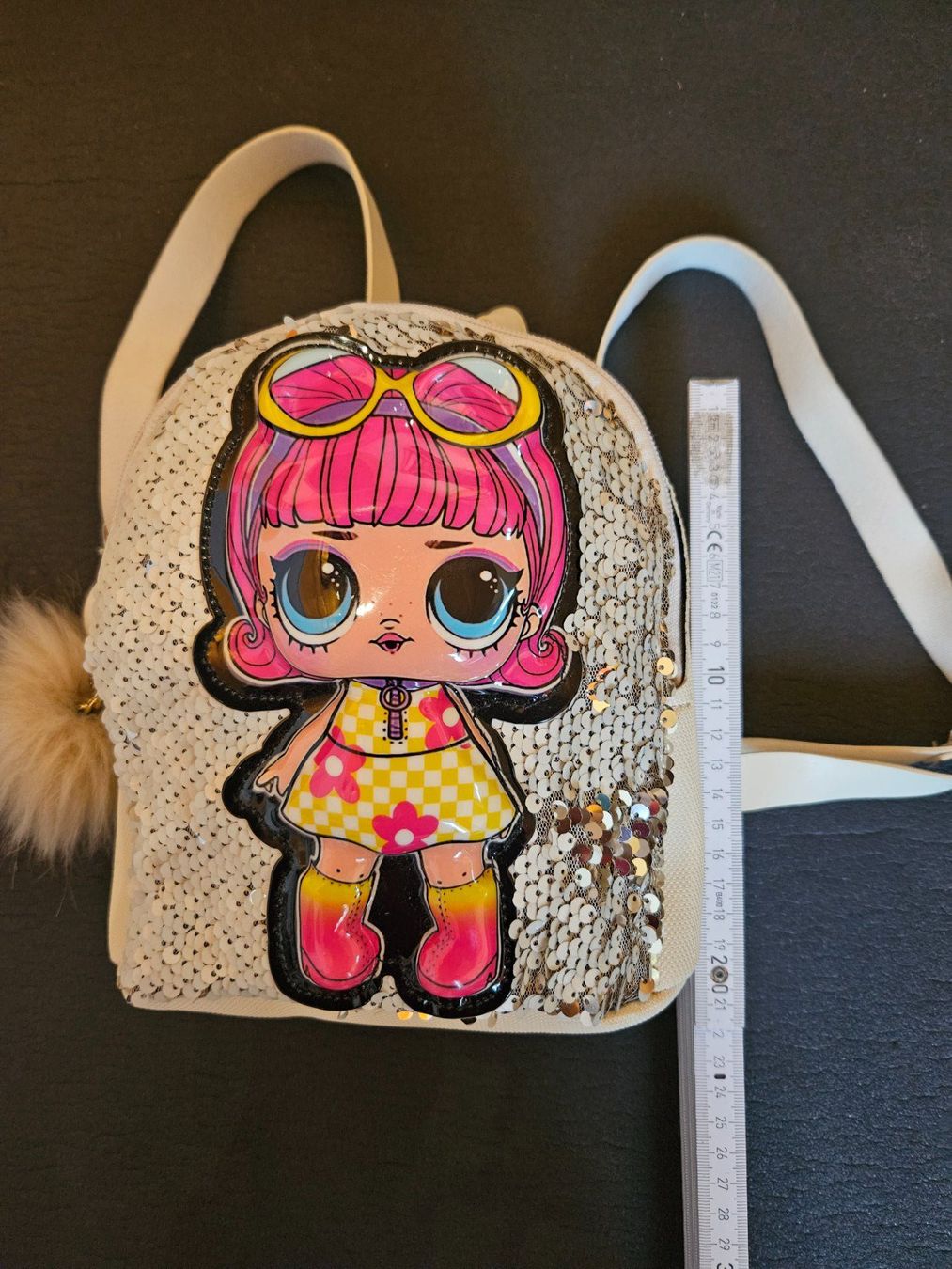 Kindertaschen: Kleiner Pailettenrucksack – Gebraucht aus Staffelbach von Frisco77 4