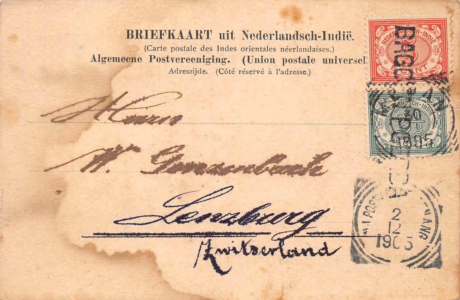Cartoline postali: Ostküste Sumatra – Usato da Ottikon b.Kemptth. venduto da Neptun1974 1