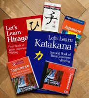 Japanese for English speakers - multiple books and audio CD