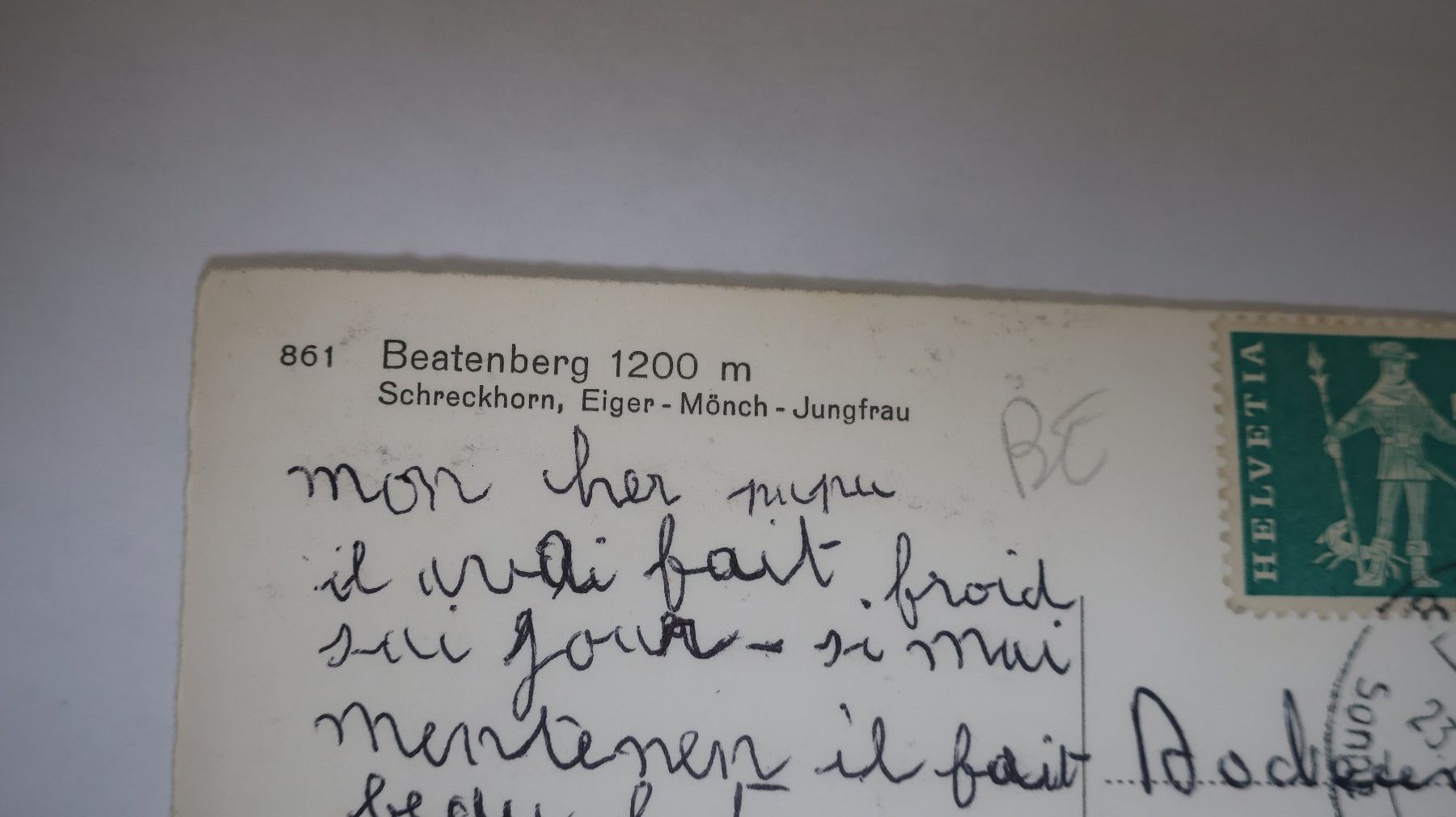 Cartoline postali: Beatenberg  1962 – Usato da Cormoret venduto da Pascalll2001 6