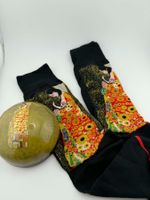 Gustav Klimt Socken - Der Kuss - Neuwertig🌸