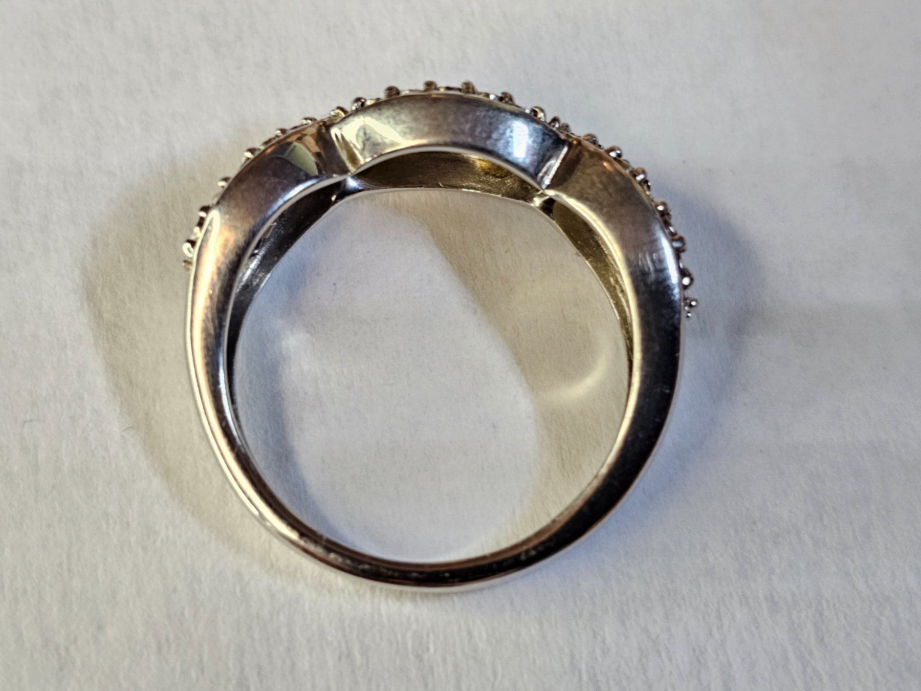 Anelli: Diamanten Ring Silberring 925 mit Nachweis Diamantring – Nuovo (secondo la descrizione) da Riedt b. Erlen venduto da Gottestraene 7