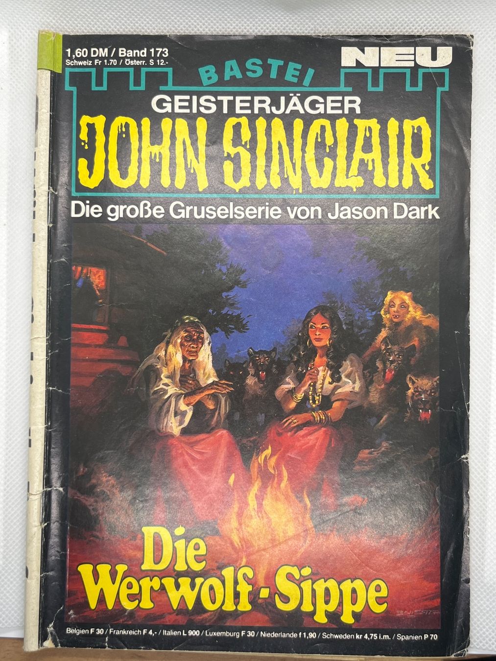 Libri: John Sinclair Band 173 2 - Die Werwolf-Sippe, 1. Auflage – Usato da Hinterkappelen venduto da Kim1992
