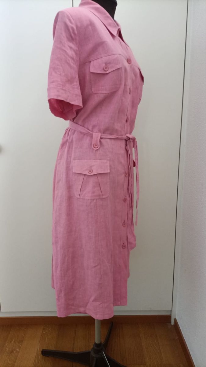 Basler Vestiti: Basler leinen  hemdkleid - neu – Nuovo (secondo la descrizione) da losone venduto da china06 2