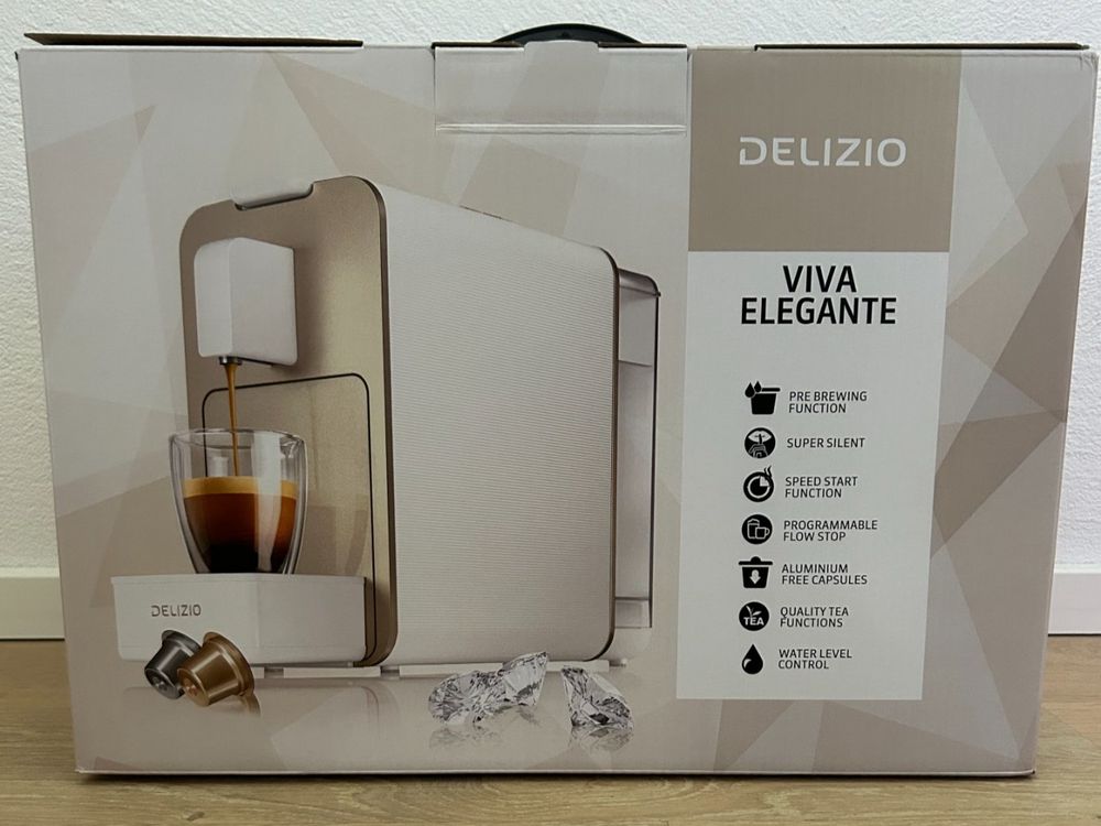 Kapselmaschine Delizio Viva Elegante (Neu und originalverpackt) in ...