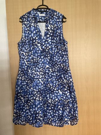Neues Marco Polo Kleid Gr 38 blau weiss