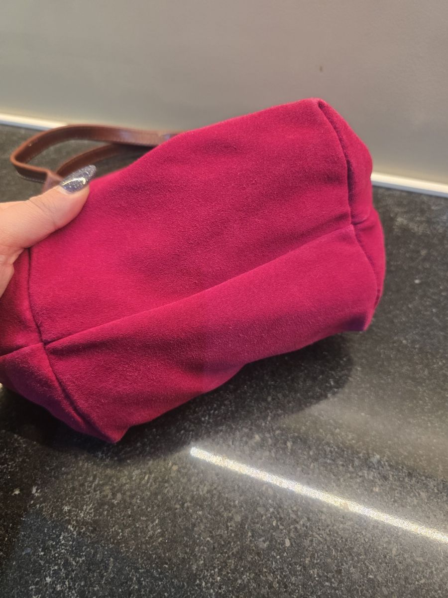 Borse da donna: Damen Tasche pink Wildleder Look – Nuovo (secondo la descrizione) da Hägglingen venduto da Raff_Ella 2