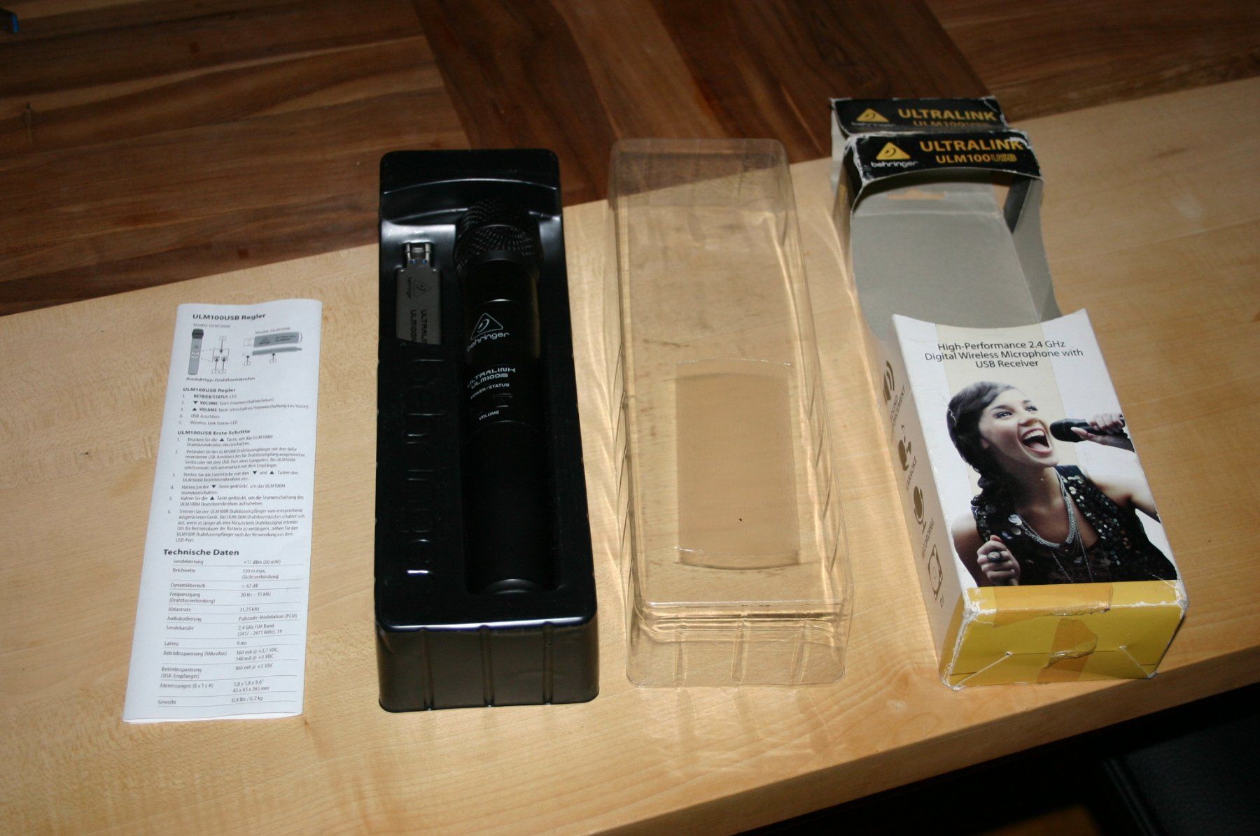 Behringer Microphones: Behringer Funkmikrofon Ultralink ULM100USB – D'occasion à Stettlen par Bigjm 1