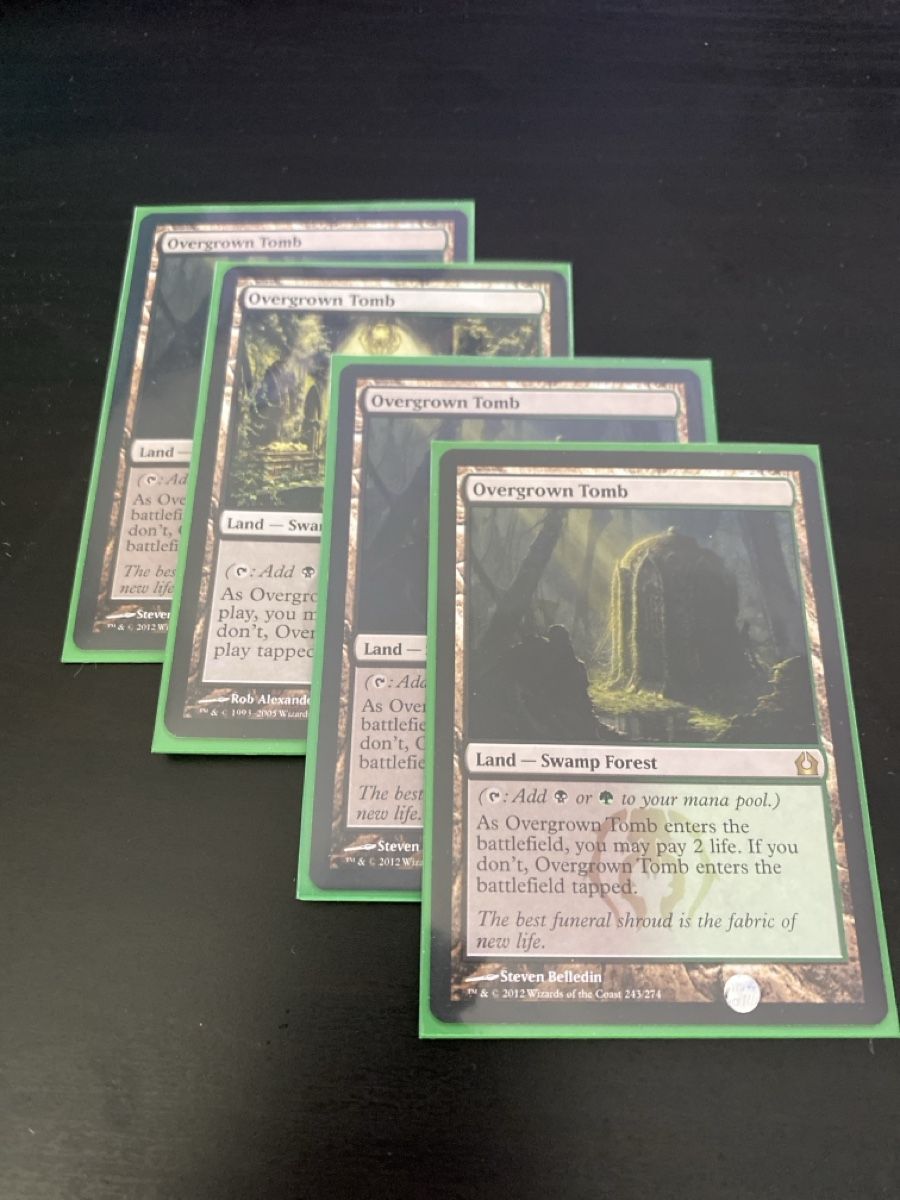 Magic The Gathering Cartes à collectionner: 4x Overgrown Tomb – D'occasion à Oberglatt ZH par Finlandia1