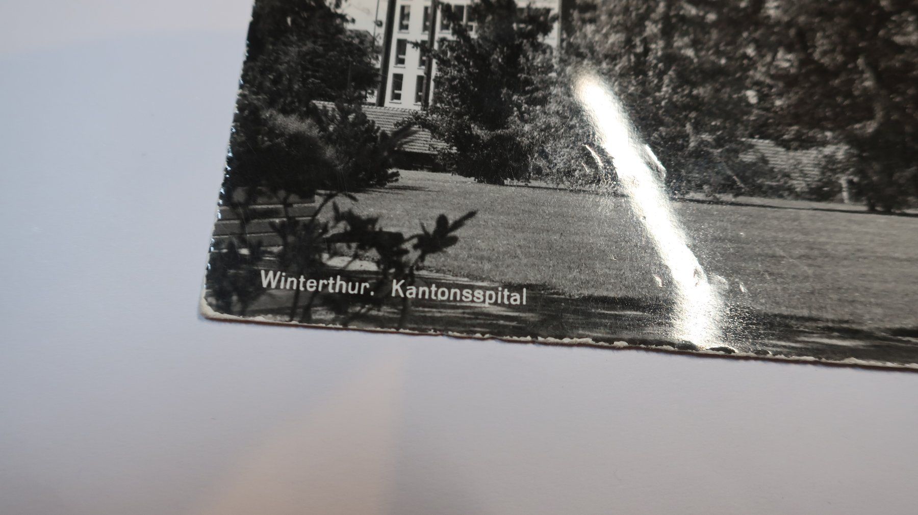 Cartoline postali: Winterthur Kantonalspital 1960 – Usato da Cormoret venduto da Pascalll2001 2