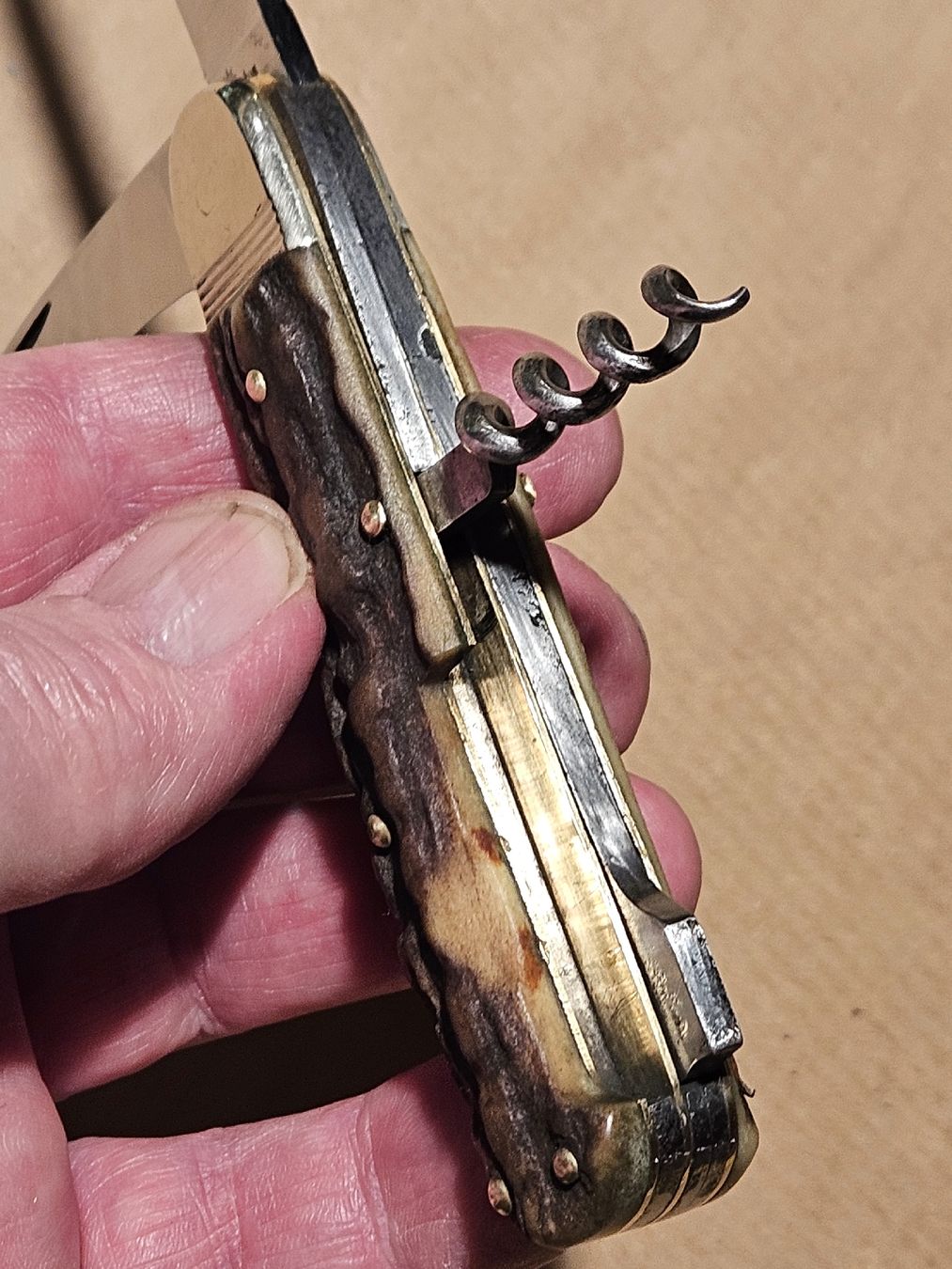 Hubertus Coltelli tascabile: HUBERTUS JAGD KLAPPMESSER ALT. – Nuovo (secondo la descrizione) da Maschwanden venduto da OliverM05 5