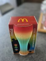 Coca-Cola Glas McDonald's Regenbogen Edition 2023 Neu