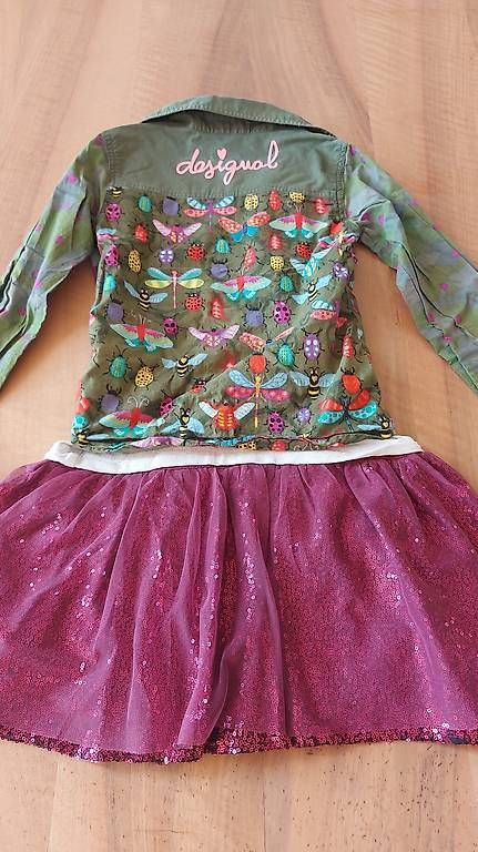 Kleider & Röcke: Desigual Kleid Gr. 140 / 9-10 jährig – Gebraucht aus Rotkreuz von MASI17 4