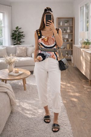 Just Cavalli Top XL Designer Shirt