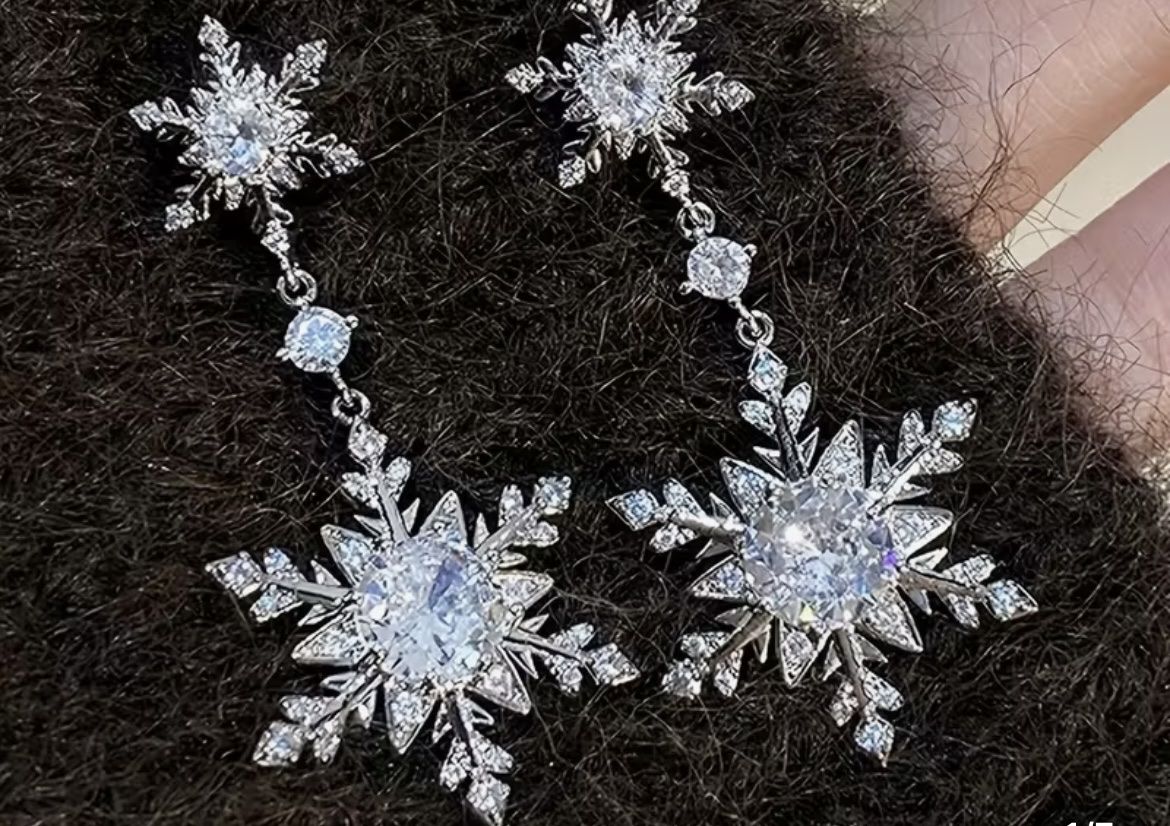 Boucles d'oreille: Glitzernden Sternen Ohrringe – Neuf avec emballage d'origine à Saanen par SoniaMichaela
