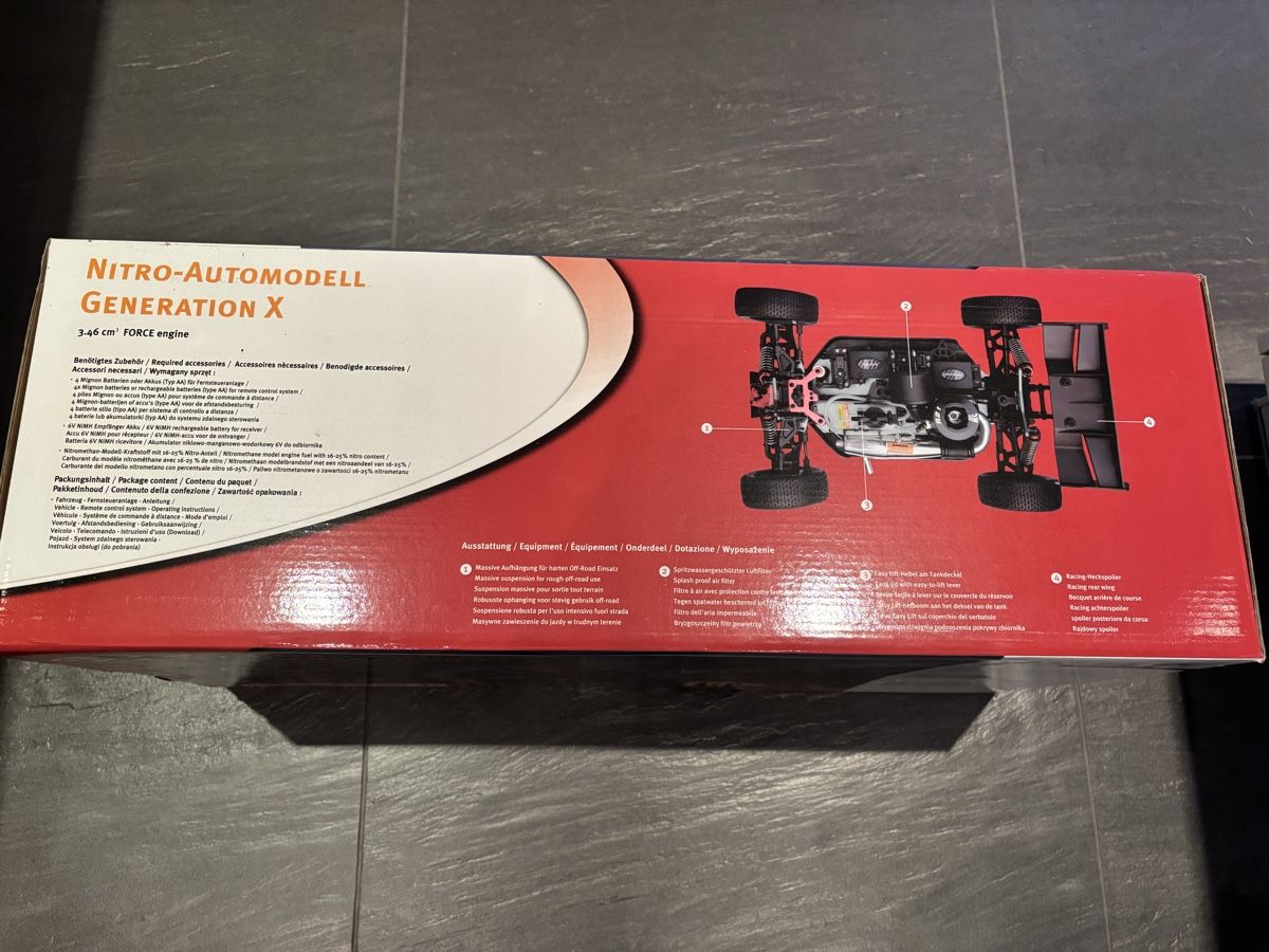 Reely RC Modellbau: Reely Nitro-Automodell Generation X – Neu und originalverpackt aus Pfaffnau von  5