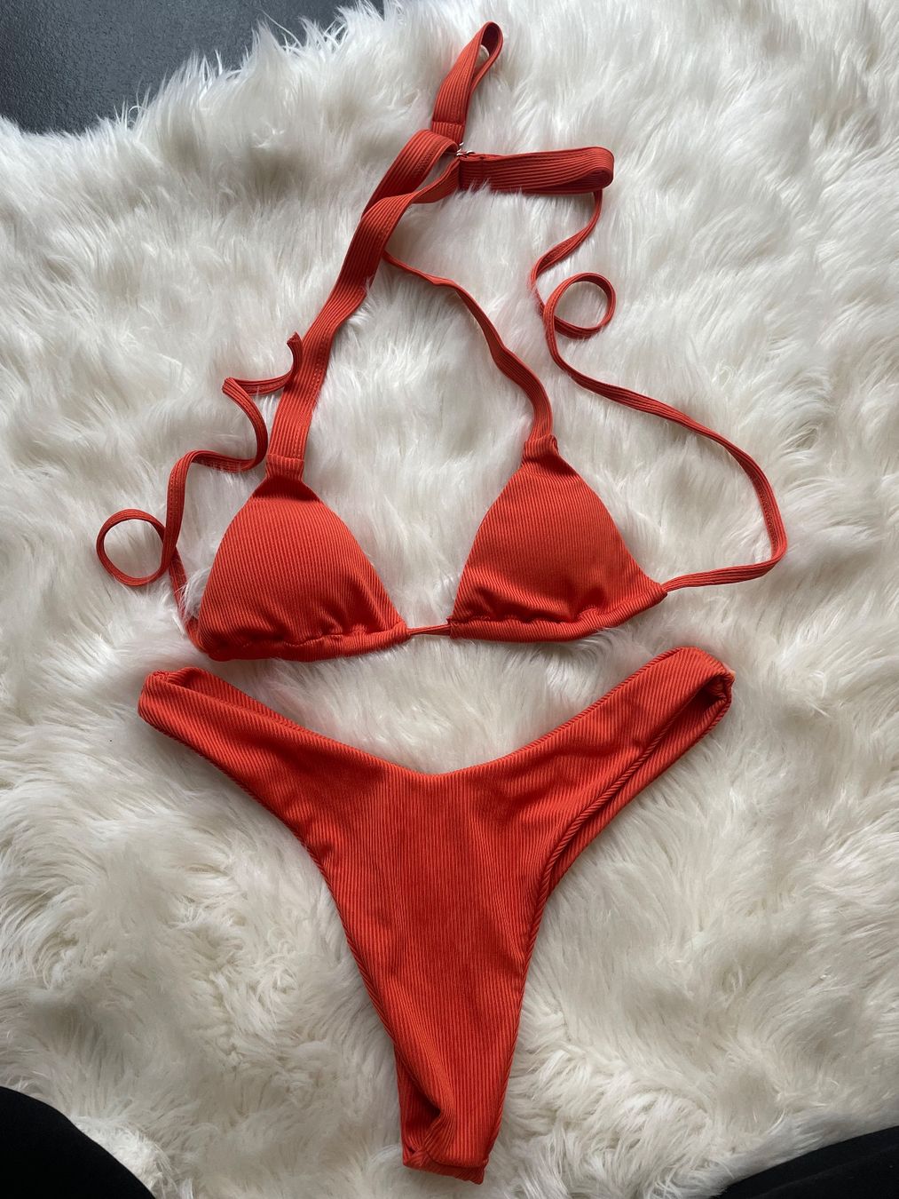 Costumi da bagno & Bikini: Orangeroter Bikini, Grösse S – Usato da Dübendorf venduto da ja-m 1