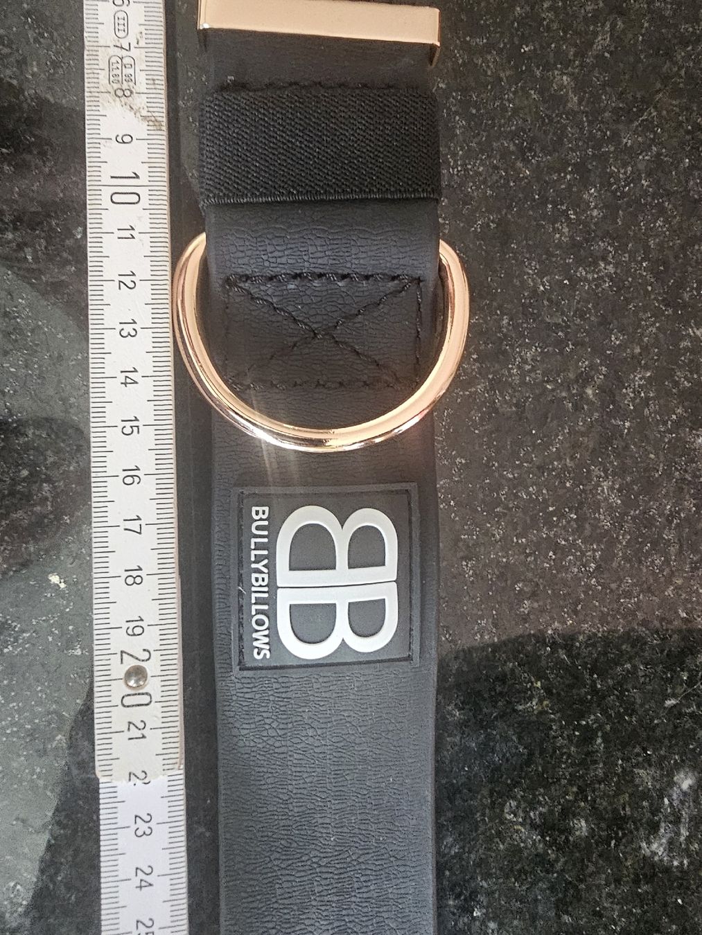 Guinzagli & Collari: BullyBillows Hundehalsband schwarz Gr.L – Nuovo (secondo la descrizione) da schaffhausen venduto da flummimami2 1