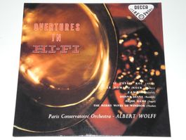 OVERTURES IN HIFI - ALBERT WOLFF - DECCA SXL 2008 - SPEAKERS