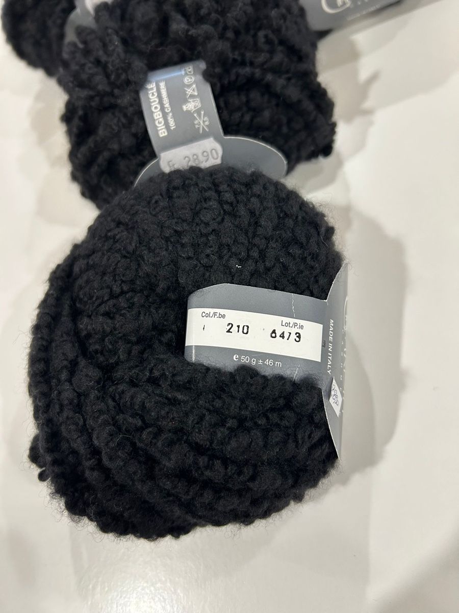 Lana: Cardiff Big Boucle (6x noir) – Nuovo e nell'imballaggio originale da Bex venduto da eli_2kgy 1