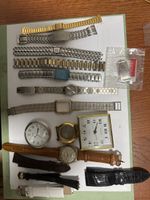 Lot montres et bracelets divers état d'usage varié