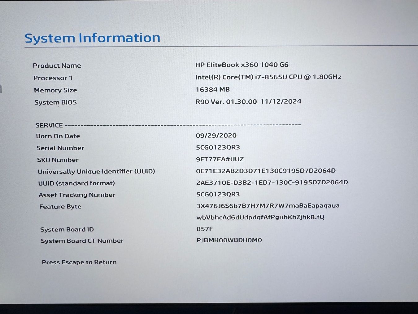 Hewlett Packard Notebooks: HP EliteBook x360 1040 G6 – Gebraucht aus Le Mont-sur-Lausanne von it-sell 7