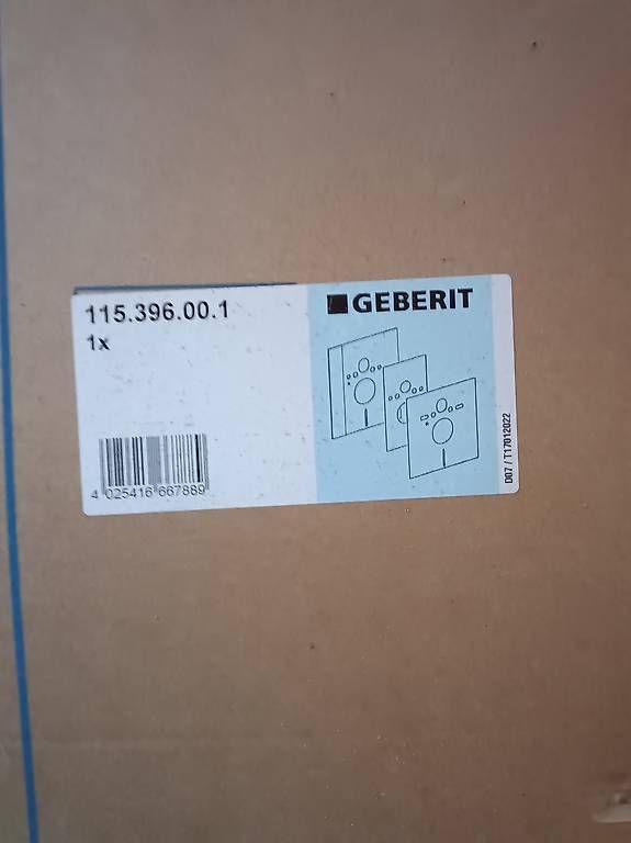 Geberit WC: Geberit Abdeckplatte 115.396.00.1 – Nuovo e nell'imballaggio originale da Gerlafingen venduto da Wassermeister77 1