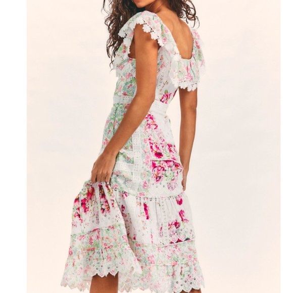 Vestiti: LoveShackFancy Faustine Floral Dress – Nuovo (secondo la descrizione) da Spreitenbach venduto da Wa-C789 5