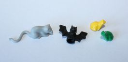 Lego Maus/Ratte Fledermaus Frosch gelb Frosch grün