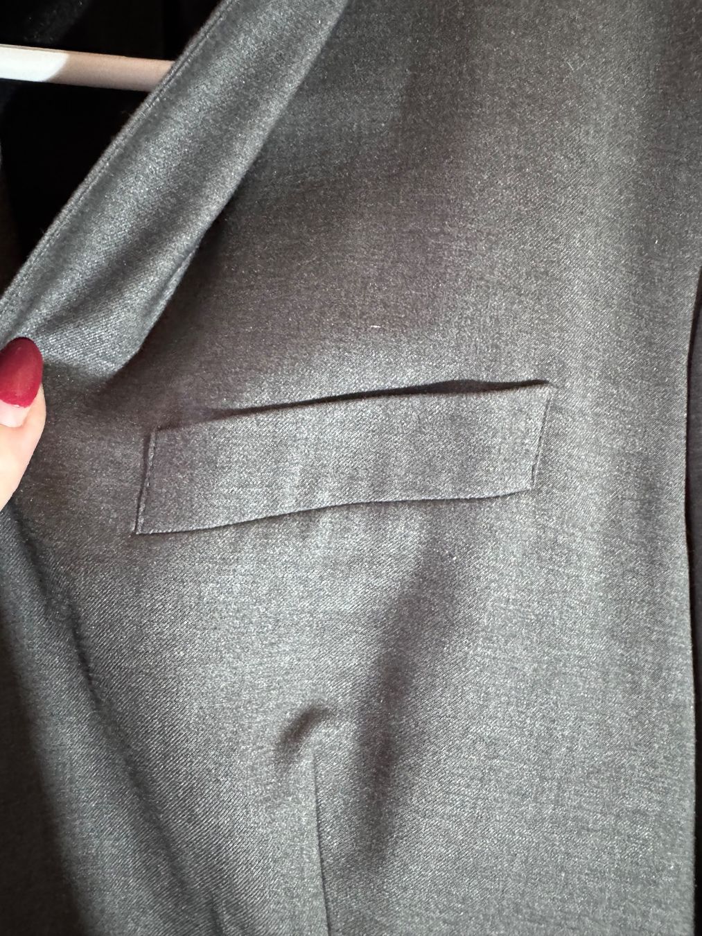 Benetton Vestes: schöner grauer Blazer Benetton Gr. 44 – D'occasion à Grosswangen par second_hand_dress 2