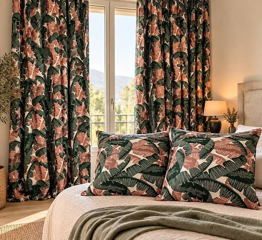 Cuscini: Ensemble rideaux et grands coussins  – Nuovo e nell'imballaggio originale da Onex venduto da Shoppingchic