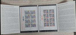 90 Jahre Liechtensteiner Briefmarke, Folder mit Sondermarken
