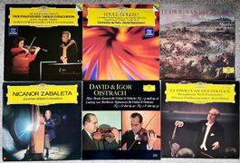 6 LPs Set DGG RAVEL BOLERO BEETHOVEN BACH - VINYL TOP