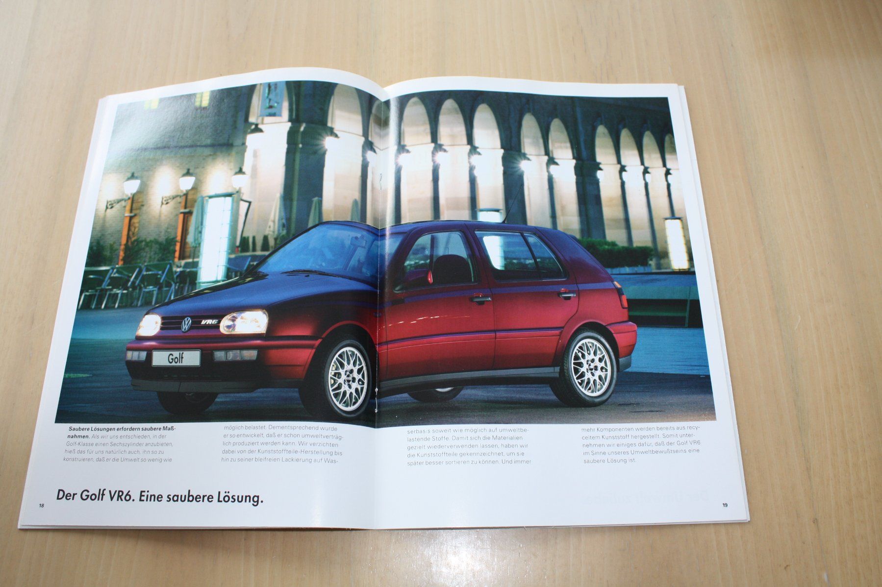 VW Documenti: VW Golf VR6 Prospekt 5/1996 – Usato da Wikon venduto da erwin400 5
