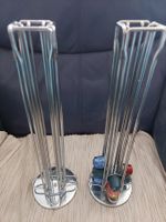 2 support en inox pour capsules de café Nespresso