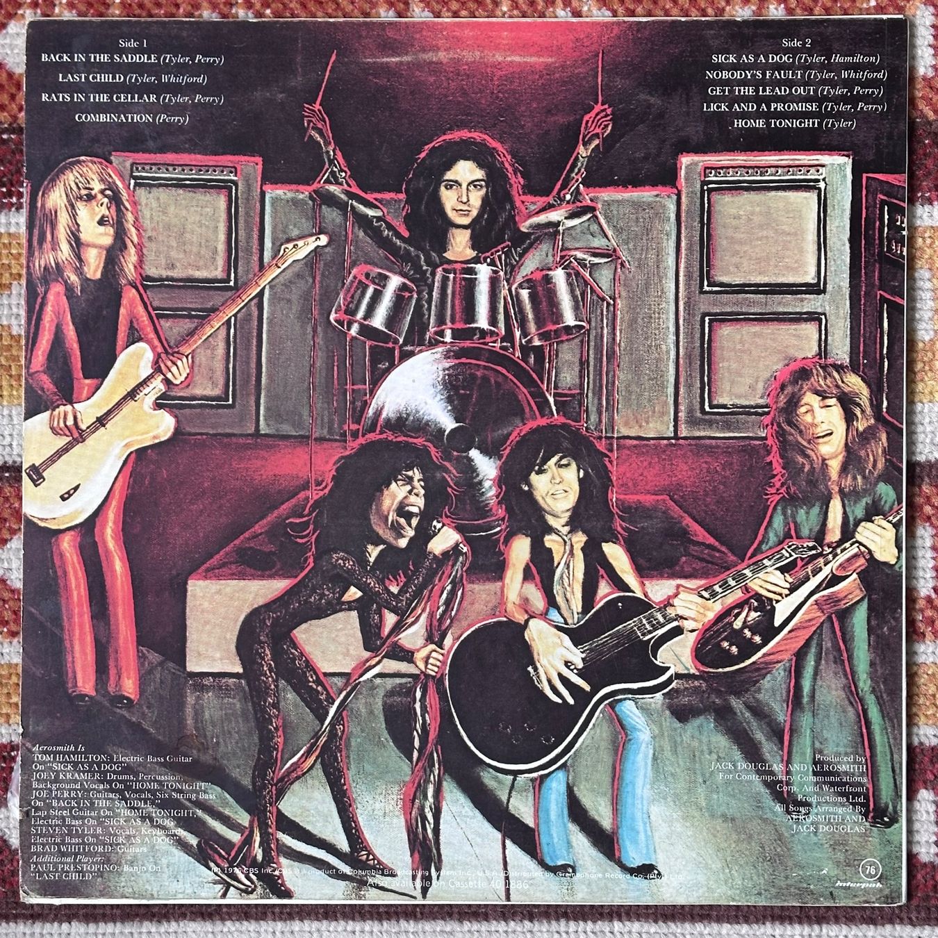 Schallplatten: LP - Aerosmith - "Rocks" – Gebraucht aus Breganzona von Onairda75 1