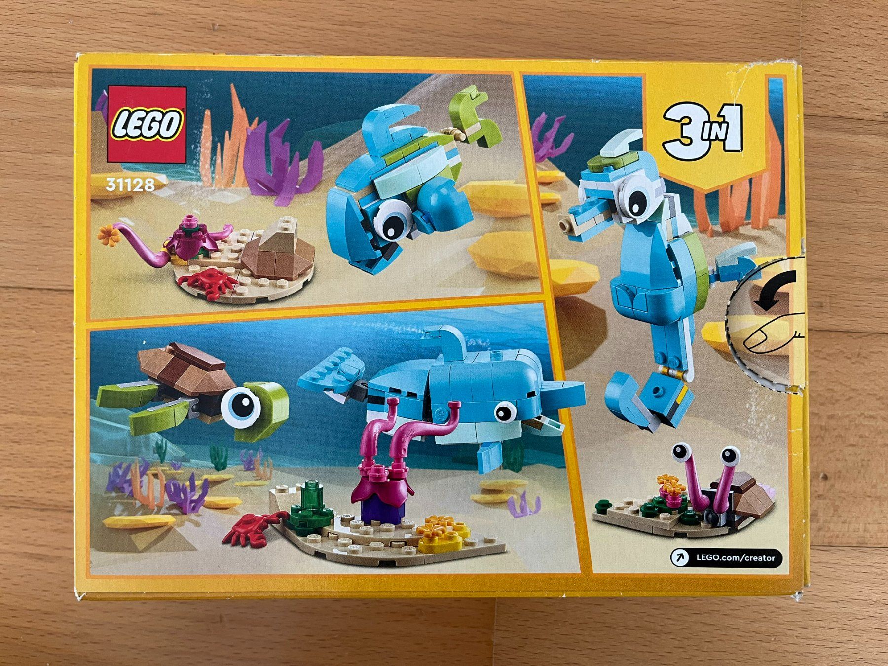 Lego Kit di costruzioni: 31128 Lego Creator - Delfin und Schildkröte – Usato da Muttenz venduto da Juvenile33 7