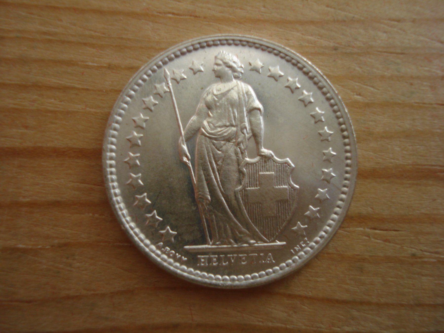 Tutti le monete: (S1)      1/2 Franken 1958 STGL – Usato da Erlach venduto da Net-Coins 1
