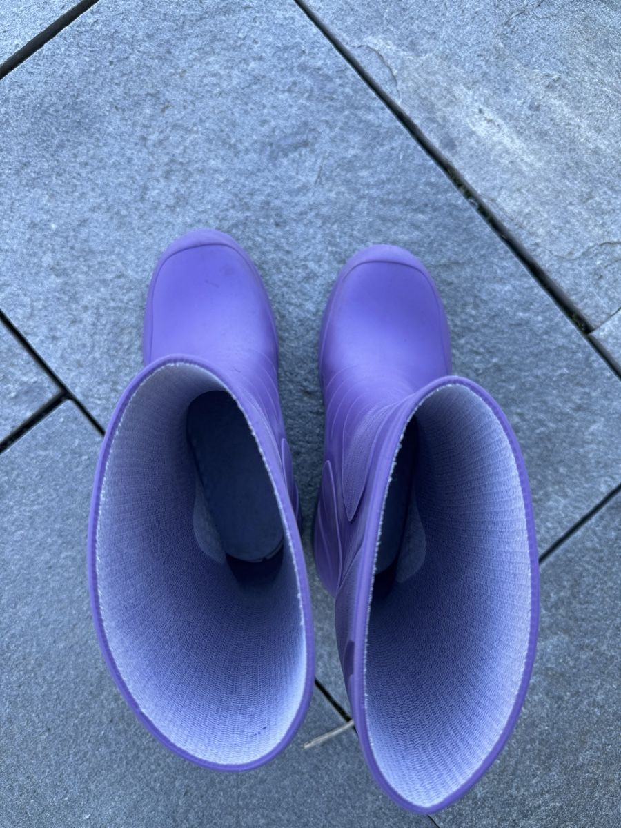 Scarpe per ragazze: Violette Gummistiefel 33/34 – Usato da Freidorf TG venduto da sito75 1