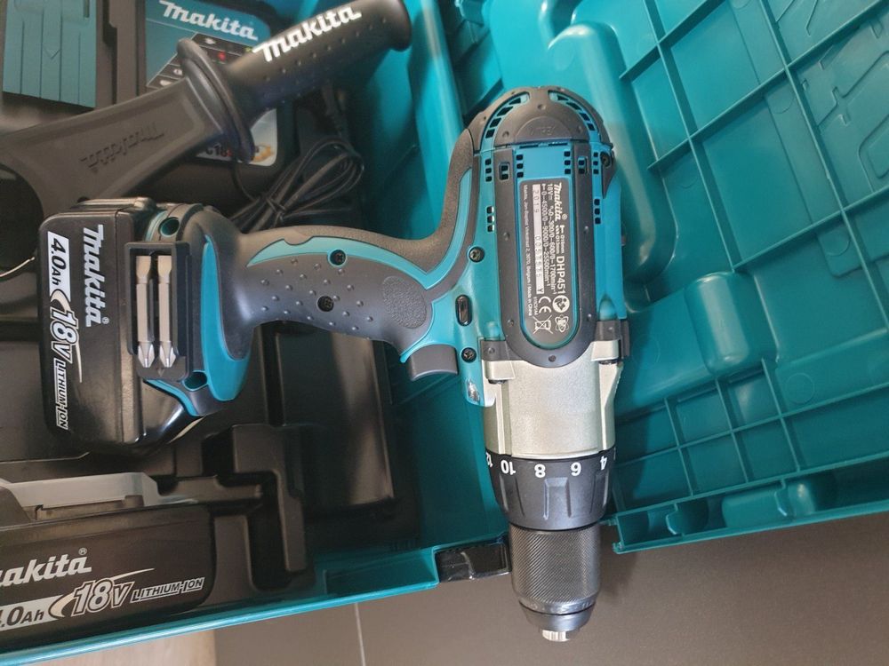 Makita dhp451 best sale