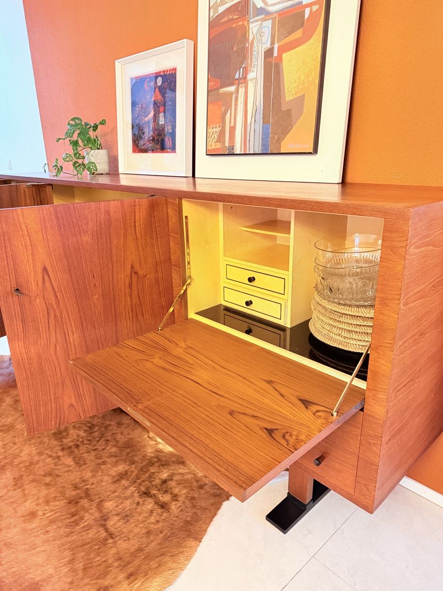 Cassettiere: Vintage Kommode Sideboard Teak 60er 70er – Usato da Grenchen venduto da Nur_2540 8