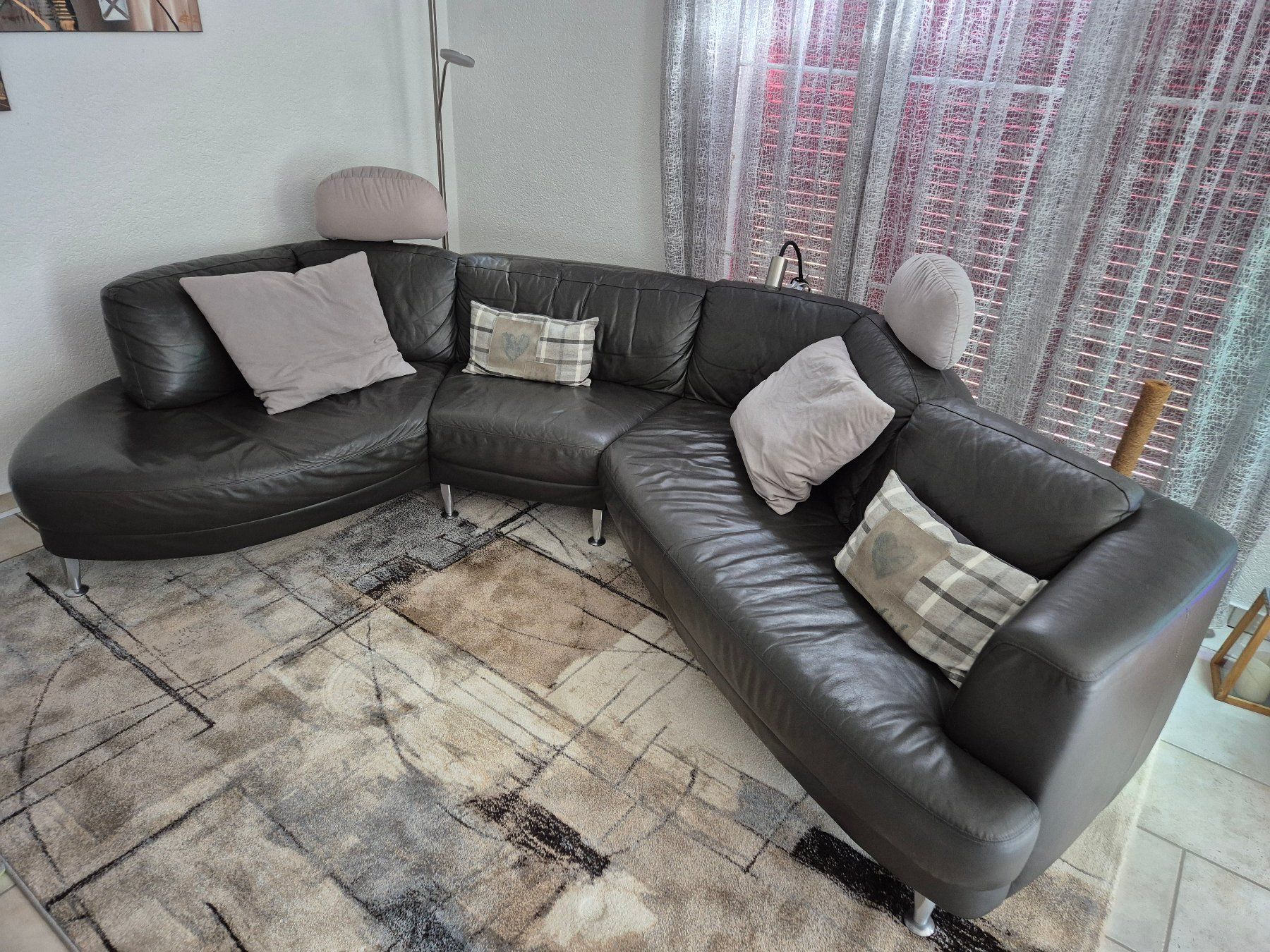 Divani: Ledercouch Ecksofa – Usato da Trimbach venduto da Ping3 1
