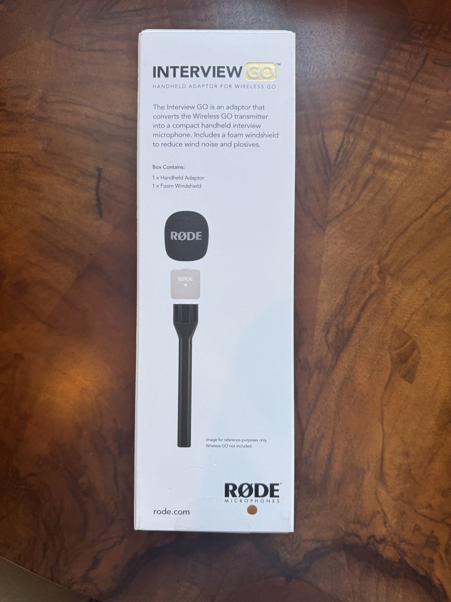 Supporti a parete: RODE Interview GO Handheld Microphone Adaptor NEW – Nuovo e nell'imballaggio originale da Richterswil venduto da cherrywood24 1