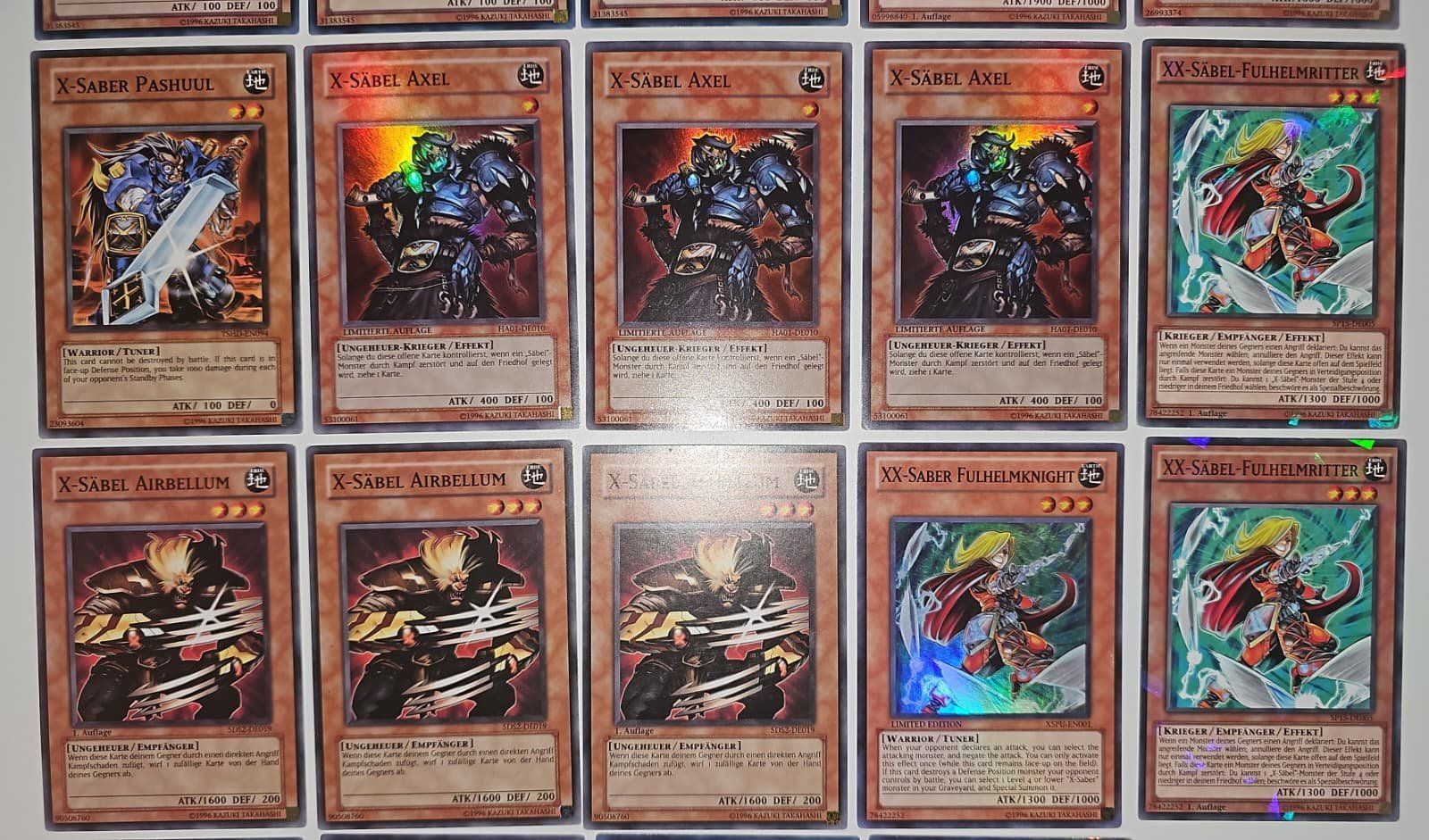 Yugioh Carte collezionabili: Yugioh Deck Sammlung X Säbel – Usato da Chur venduto da -NewERA- 1