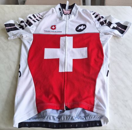Assos Radtrikot Schweiz Gr. L