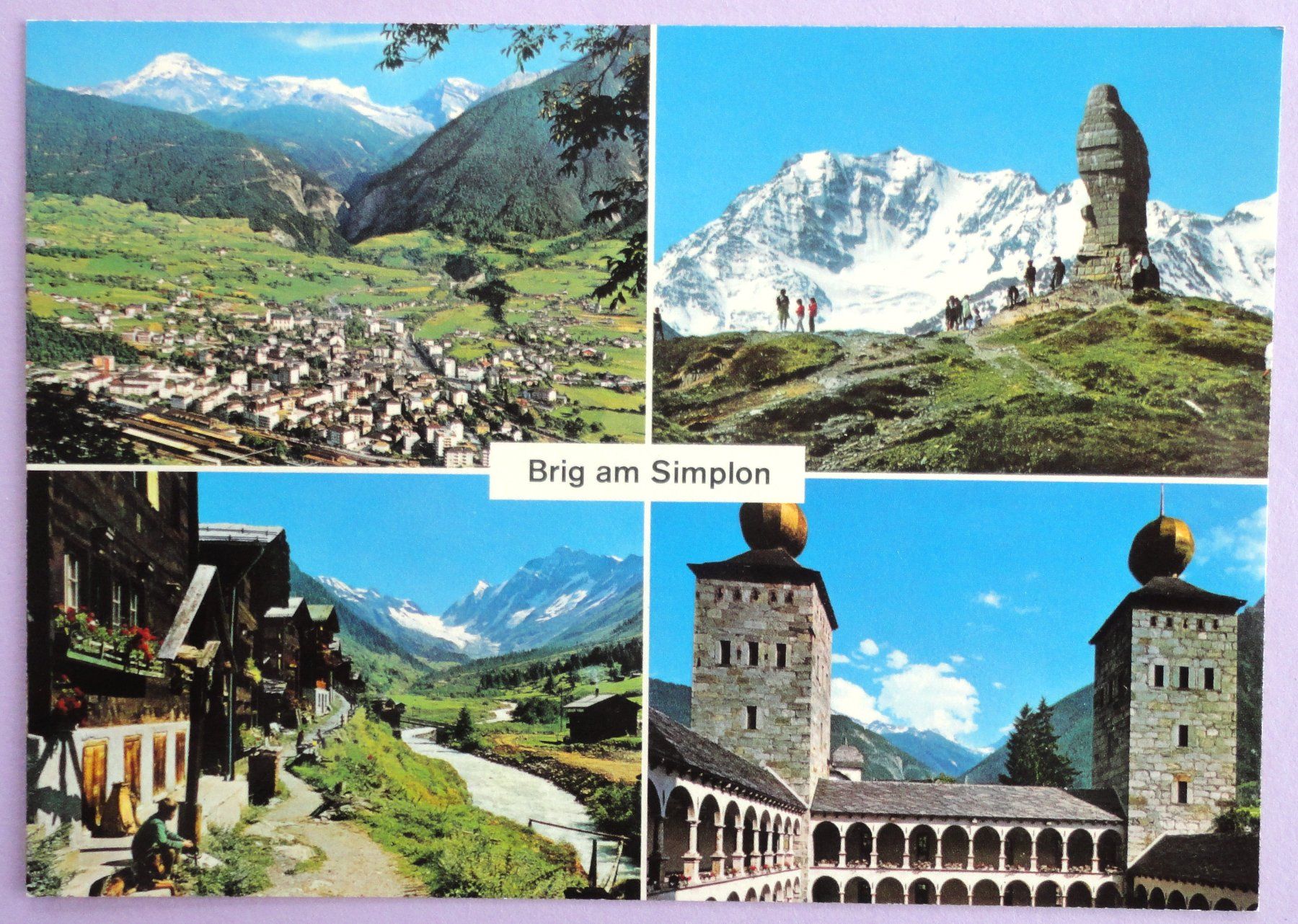 Cartoline postali: Brig am Simplon – Usato da Fétigny venduto da Billy2miny